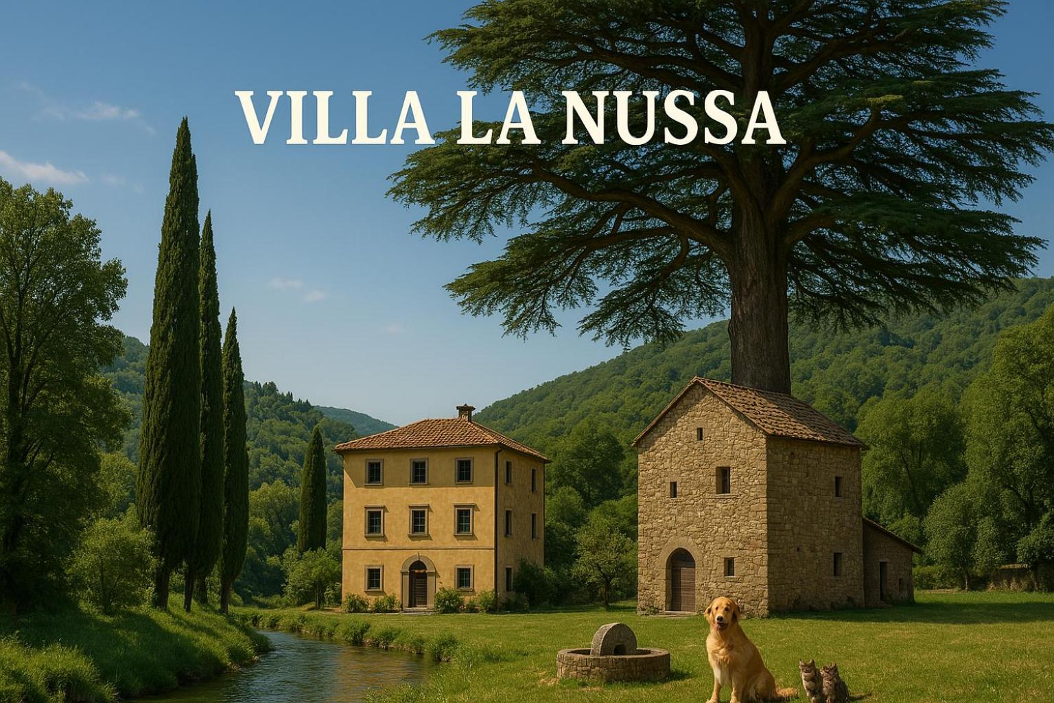 Villa La Nussa Capolona Exterior photo
